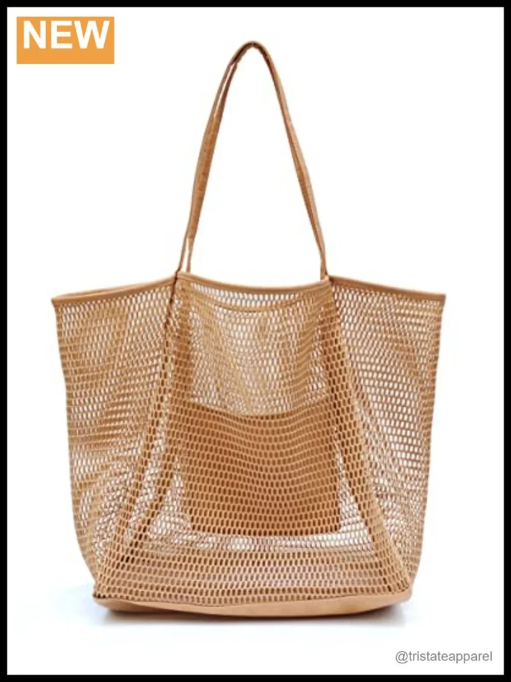 Mesh Beach Tote Womens Shoulder Handbag Large Nylon Polyester